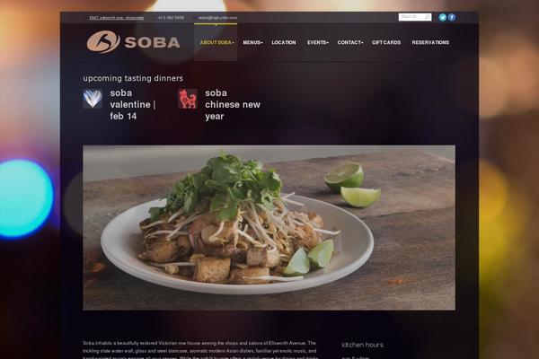 Site using Flexible Slider plugin