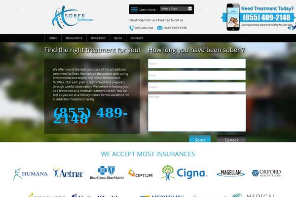 Trends theme site design template sample