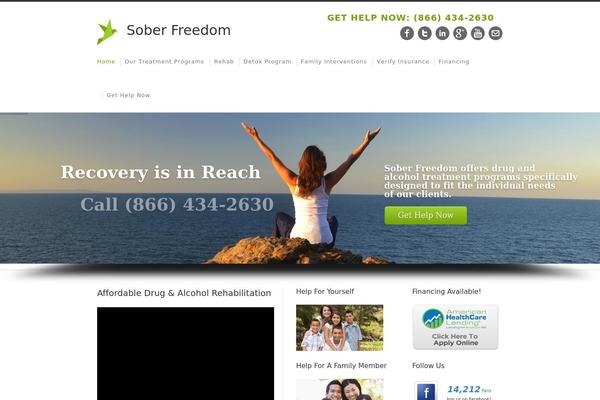 Nevada theme site design template sample