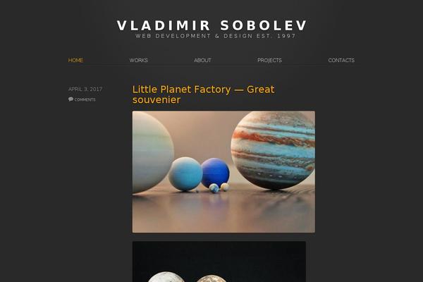 Html5 theme site design template sample