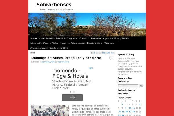 Aspen theme site design template sample