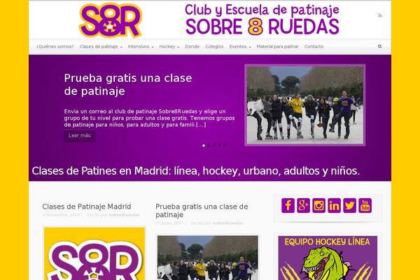 AccessPress Parallax theme site design template sample