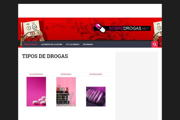 sobredrogas.net site used Storm