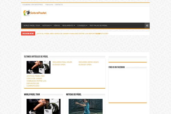 Patus theme site design template sample