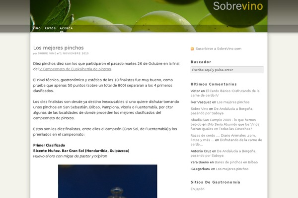 Thesis 1.6 theme site design template sample