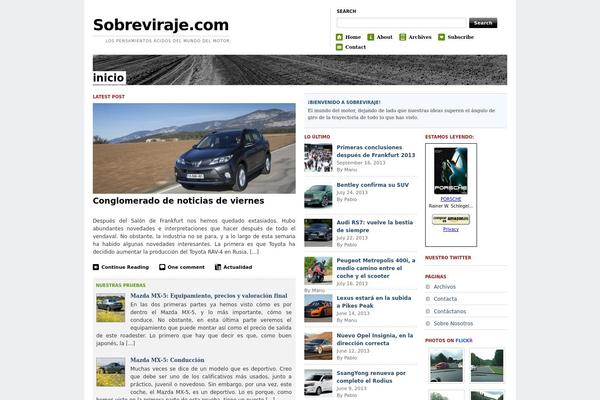 The Morning After theme site design template sample