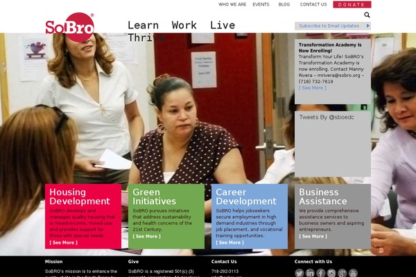 sobro.org site used Losobro