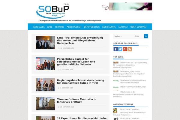 Jobpress theme site design template sample