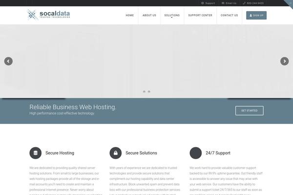 Site using Image-parallax-for-vc plugin