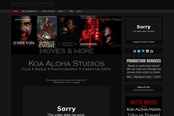 Site using Widgets on Pages plugin