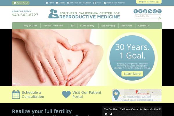 socalfertility.com site used Socalfertility
