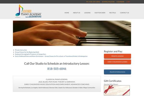 Virtue-child theme site design template sample