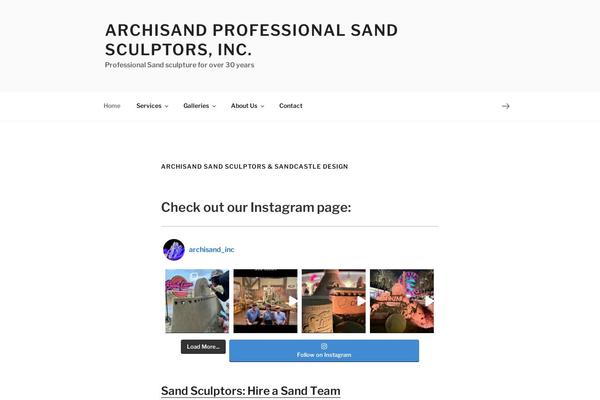 socalsandcastles.com site used Archisand