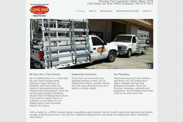 Express theme site design template sample