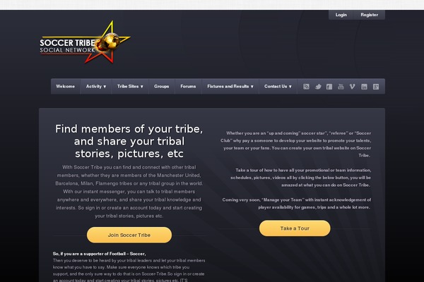 Site using BuddyPress Sitewide Activity Widget plugin