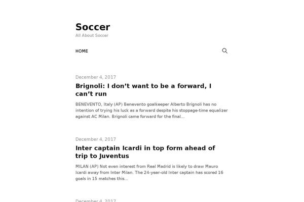 soccercleatsreviews.com site used Wp Amazillionaire