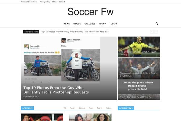 Newspaper theme site design template sample