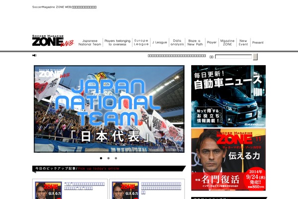 Zone theme websites examples