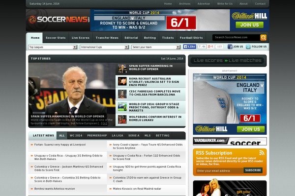 soccernews.com site used Sn