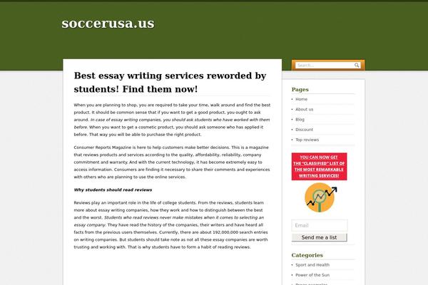 VisitPress theme site design template sample