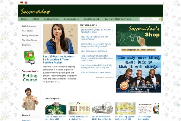 soccerwidow.com site used Forester