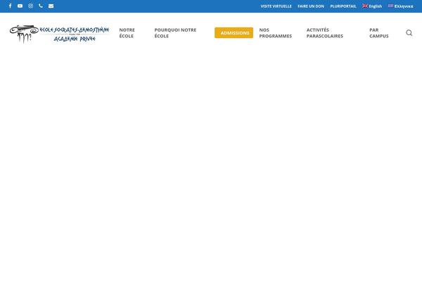 Site using Salient-portfolio plugin