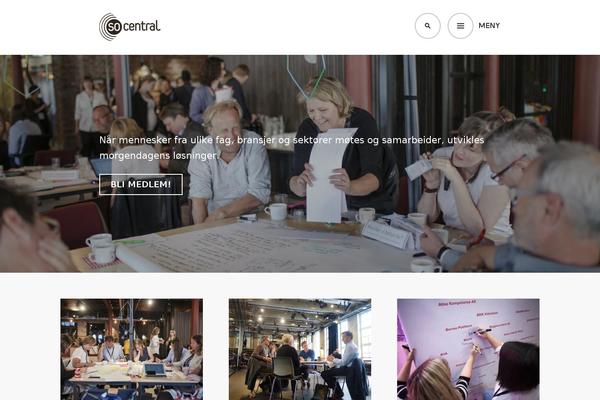 Stack theme site design template sample