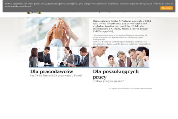 Default theme site design template sample