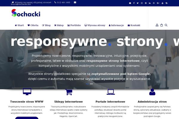 Convertible theme site design template sample