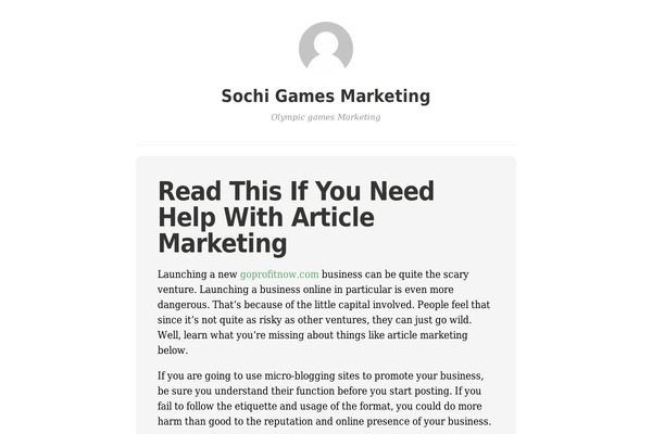 Site using Google Analyticator plugin