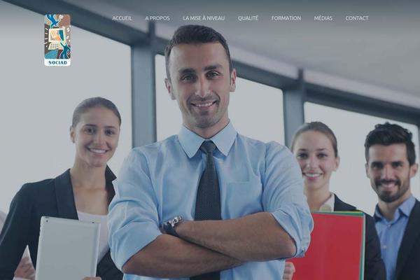 Site using Flatfolio plugin