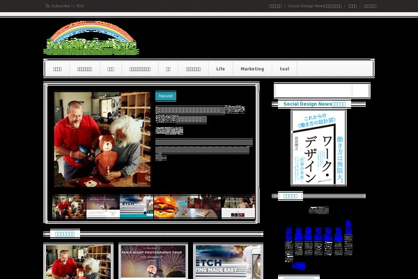Site using Va-social-buzz plugin
