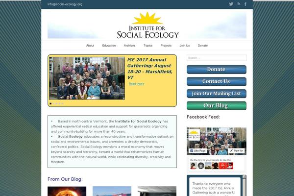 Twentyseventeen-child theme site design template sample