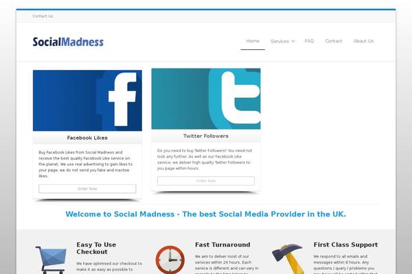 Site using WP Float plugin