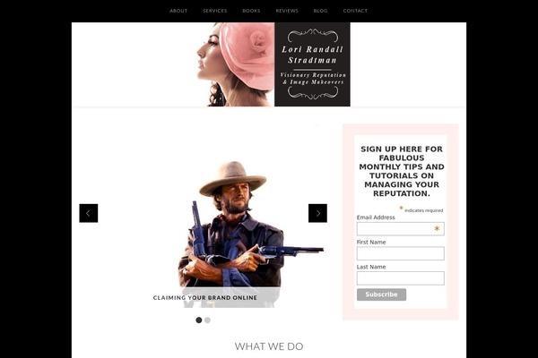 Marilyn theme site design template sample