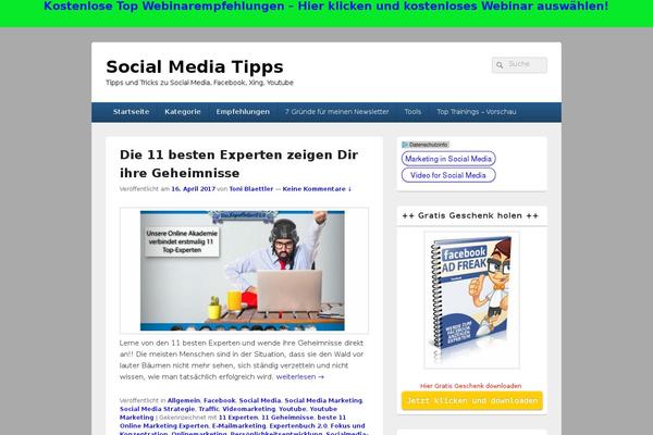 Site using Podcasting Plugin by TSG plugin