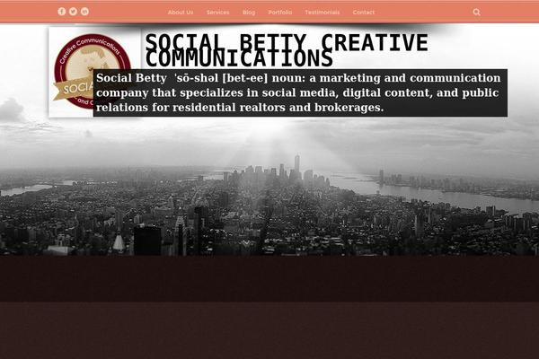 Modern-vintage-theme theme site design template sample