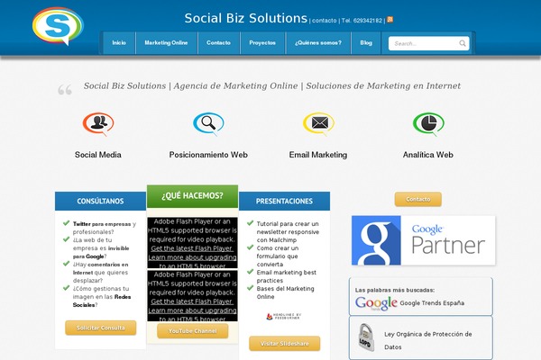 Minos theme site design template sample