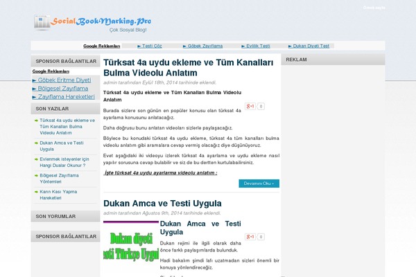 Proximo theme site design template sample