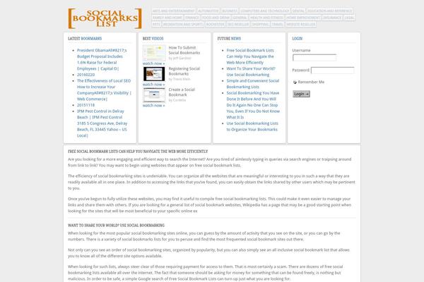 Revista theme site design template sample
