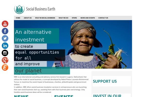 Site using Follow us on widget plugin