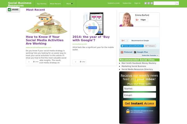 Site using InfoBar Top Notification plugin