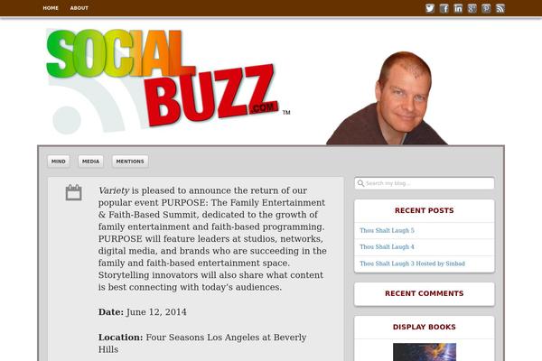 Get Noticed theme site design template sample