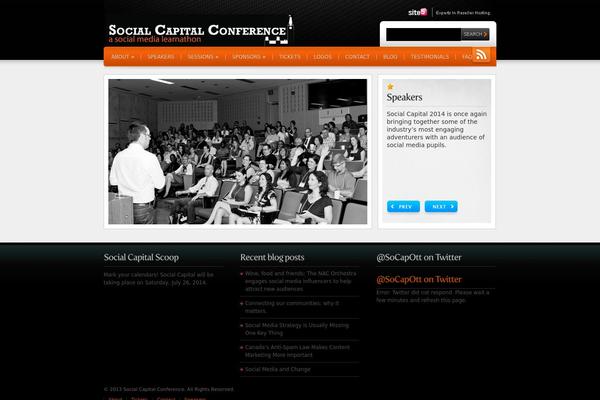 Webfolio theme site design template sample