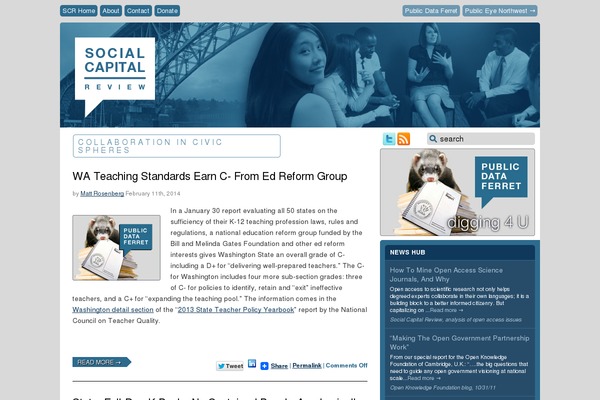 socialcapitalreview.org site used King