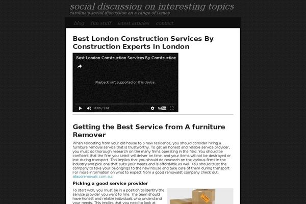 SidebarsSuck theme site design template sample