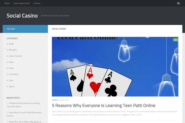Site using Async Social Sharing plugin