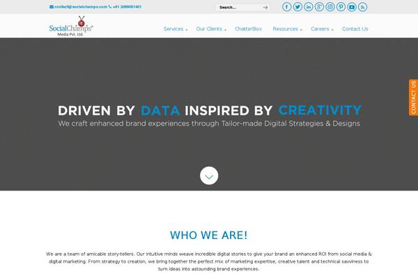 Site using Sticky-cta plugin