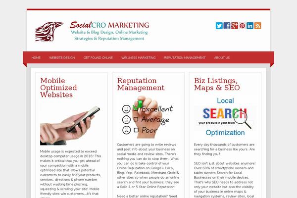 zeeTastyPro theme site design template sample