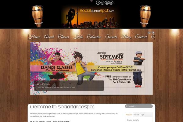 socialdancespot.com site used Sds